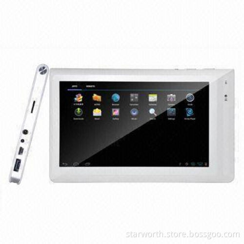 7-inch Tablet PC with Wi-Fi and Capacitive Touchscreen